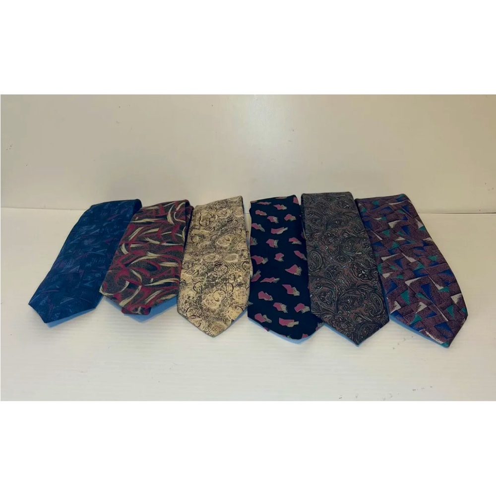 Tie Lot  Panhandle Slim Mens Necktie lot 6 PCs.